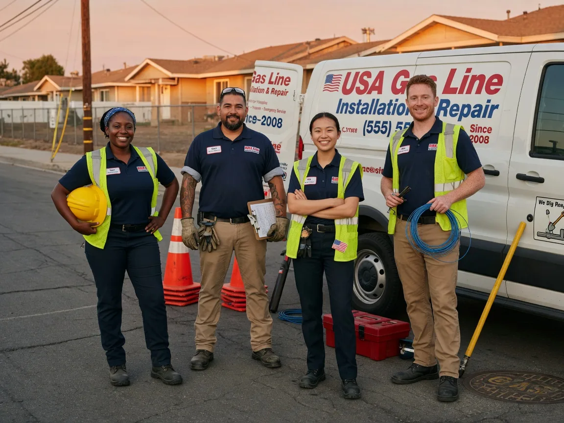 Gas Line Installation company in Looneyville, WV